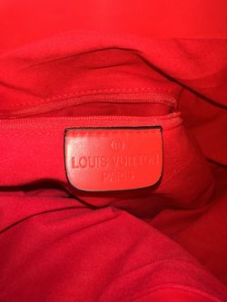 LV LOUIS VUITTON X SUPREME Backpack Red Preowned, Nice
