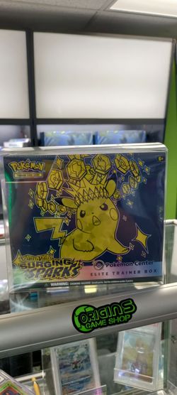 Surging Sparks Pokemon Center Exclusive ETB