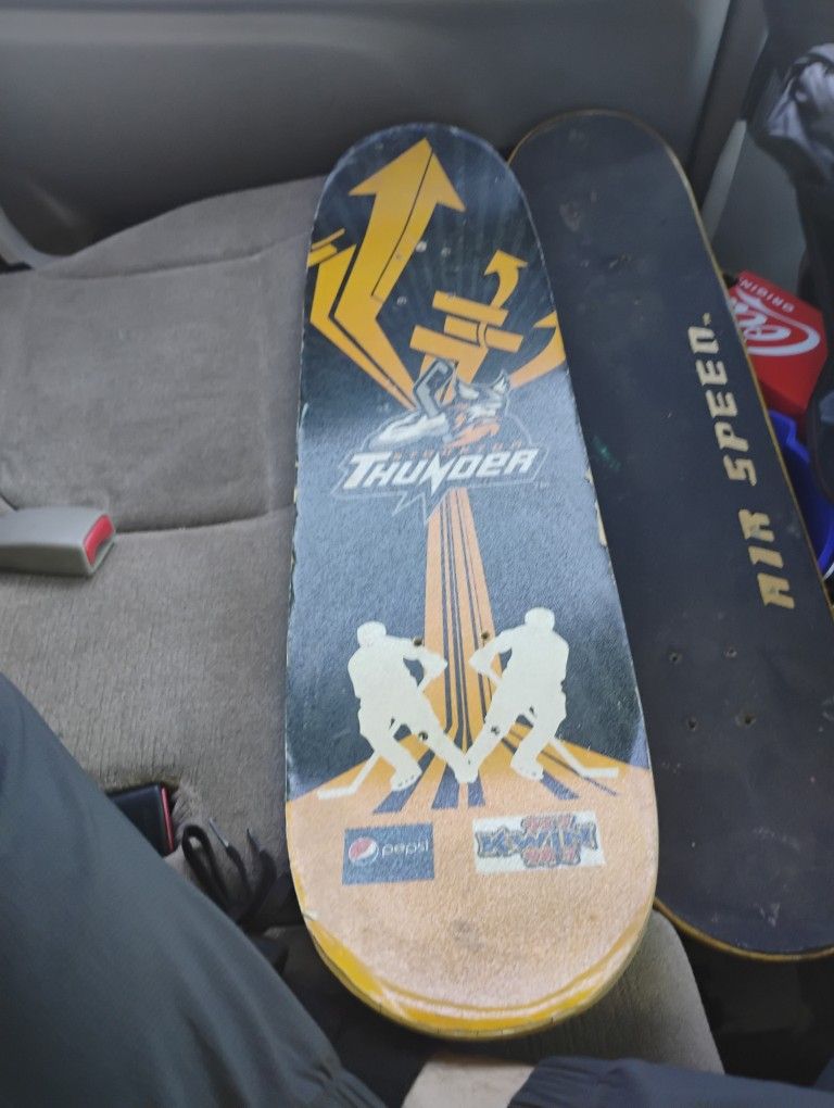 Stockton Thunder Skateboard