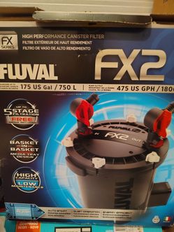 Fluval FX2 175 gallon canister water filter