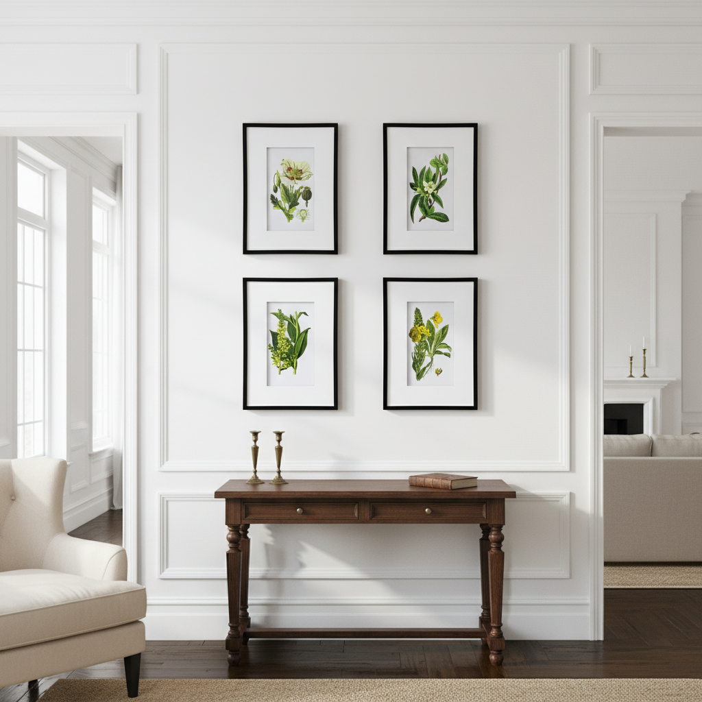 Eucalyptus Botanical Wall Art Set of 4 (20