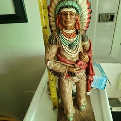 Statue 15  1/2  Tall In Perfect Condition 