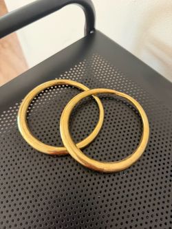 Golden Brass Chunky Anklet