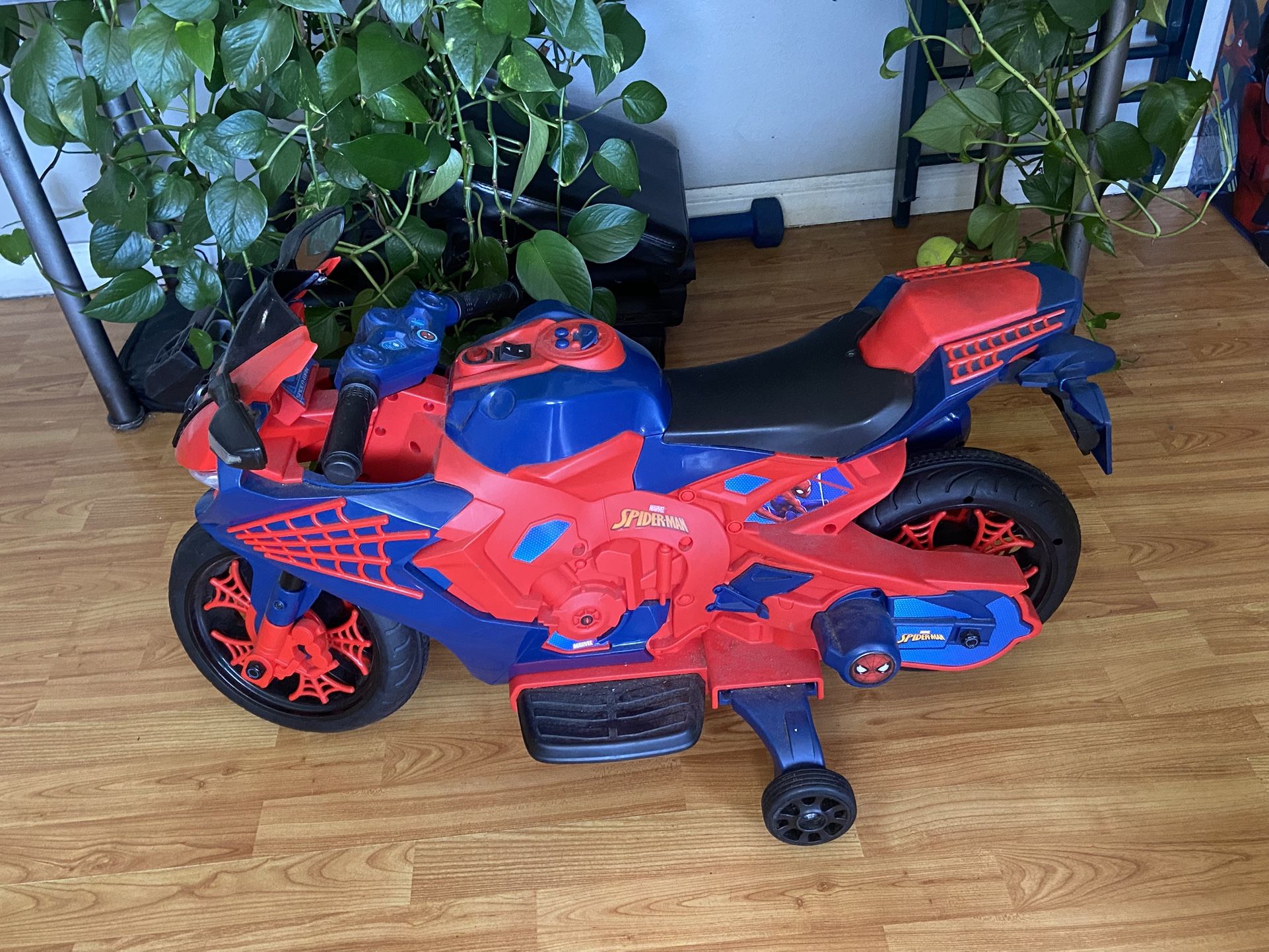 Spider-Man Kids Motorcycle