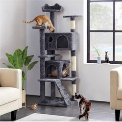 61.5''H Cat Tree Condo