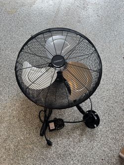 20” wall mounted garage shop fan