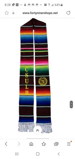 Grad Sash Sarape Cultural Heritage Latino