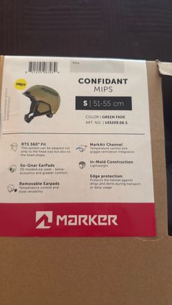 Marker Confidant MIPS Ski Helmet