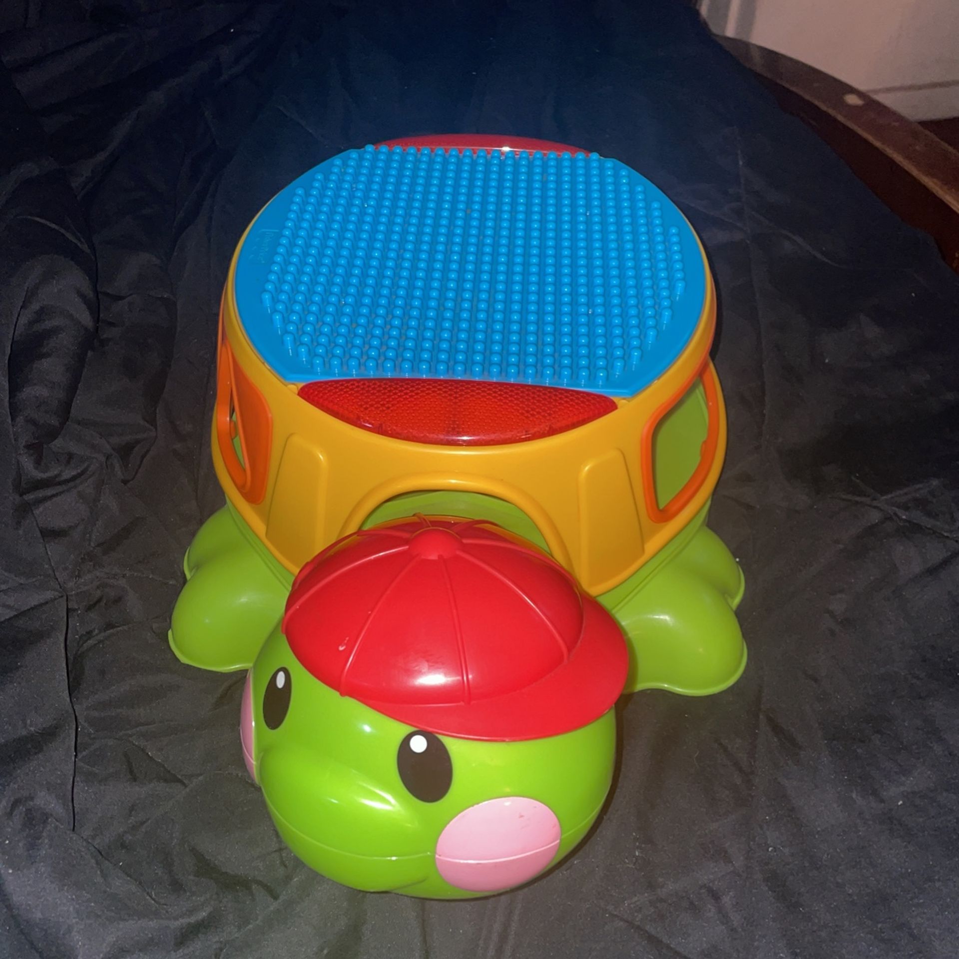 2006 Fisher Price Build A Turtle Peek A Block