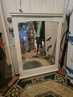 Dresser Mirror Solid Wood 