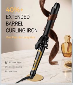 1.25 Inch Long Barrel Curling Iron