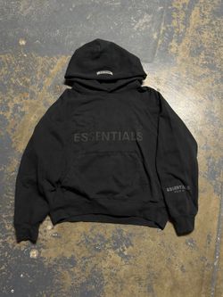 Essential Hoodie Black (Size X-Small)