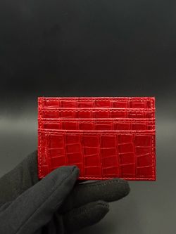 Crocodile style wallet