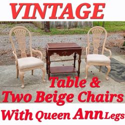 Vintage Table & Chairs From The Eighties