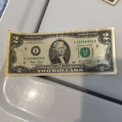 $2 Bill Series 2003