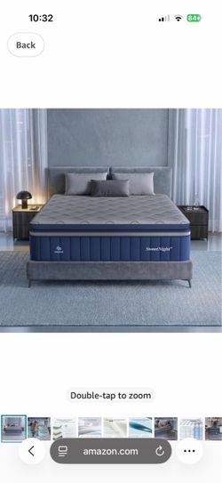 Brand new Sweetnight CoolNest Hybrid King Size Mattress 14 Inch, Cooling Pillow Top Cool Night Sleep for Hot Sleeper, 7-Zone Ergo Support for Pressure