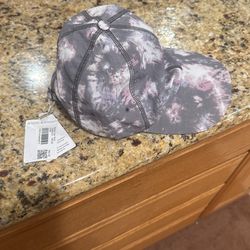 New Lululemon Women’s Baller Hat Soft One Size Pink Grey White Baseball Cap