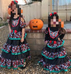 Day of the dead dress (Halloween costume)