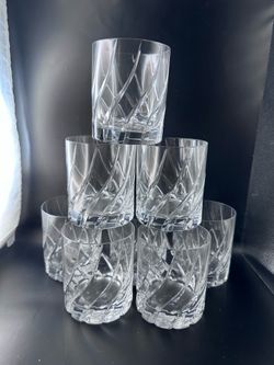 Mikasa Olympus Crystal Double Old Fashioned Glasses – Set of 8