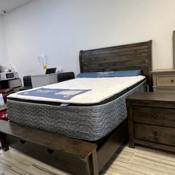 BRAND NEW BEDROOM SET! DELIVERY TODAY! ZERO DOWN! 