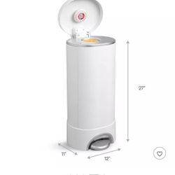 Diaper Pail With 8 Pk Of Refills