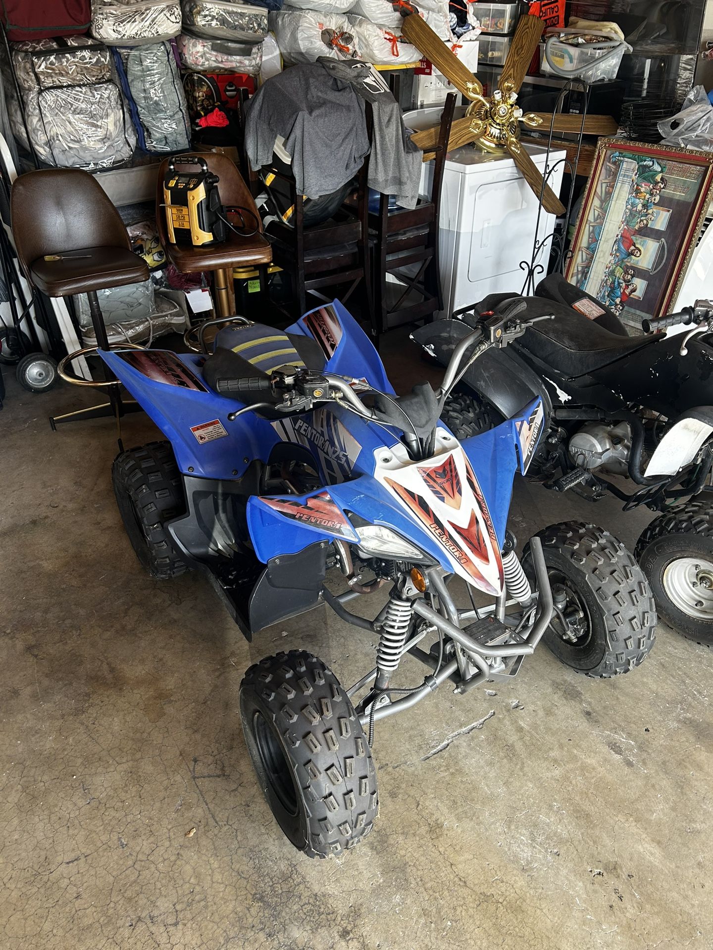 2020 Pentota 125cc 2004 Yamaha Raptor 80cc