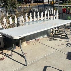 8 Ft X 30” Folding Table 
