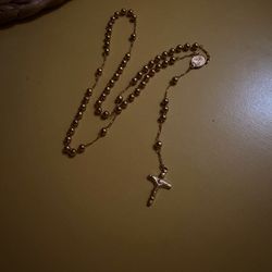 Gold plated Rosary