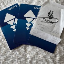 Clipper Cards Worth $127 For $100