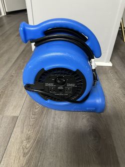 B-Air Three Speed, Compact Air Mover 1/4 Hp