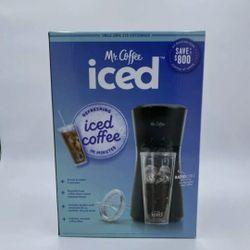 Mr Coffee Iced Coffee Maker w/ Reusable Tumbler & Filter - Black - SHIPS TODAY 🔥