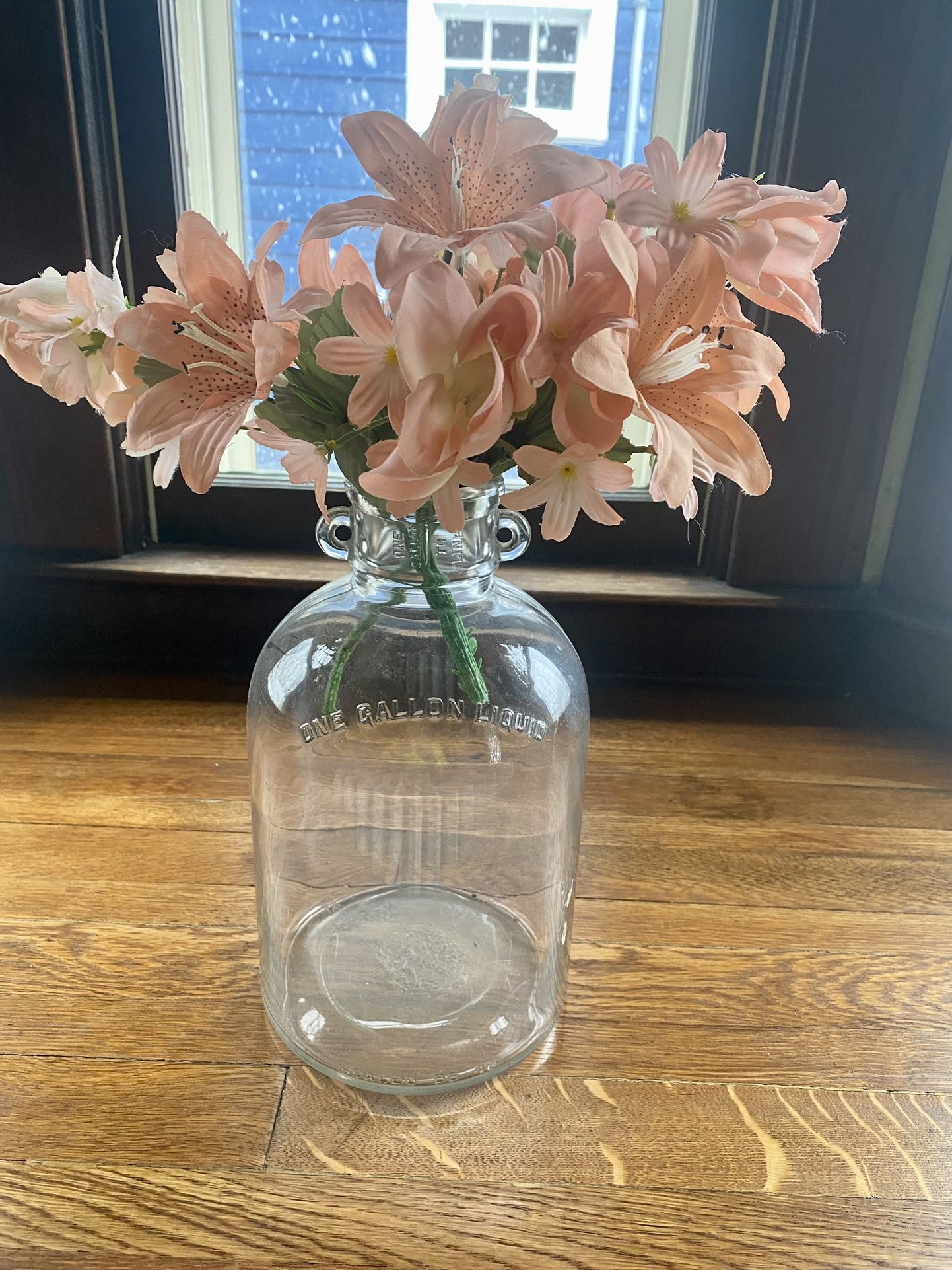 Vintage 1 gallon glass bottle