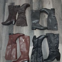 Women's Shoe Boots Great Condition $10 A Piece Size 8.5