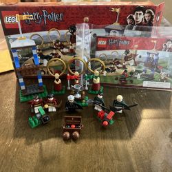 Lego Harry Potter #4737 Quidditch Match 153 PCS Used, No Missing Pieces
