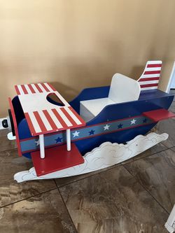 Wooden Plane Rocker