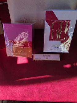 Carolina Herrera Sport, Carolina Herrera Passion and Carolina Herrera  and Carolina Herrera Blush