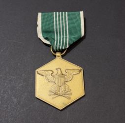 Vintage Military Eagle Medal For Merit Pin
