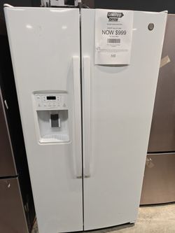 GE kitchen set in white color