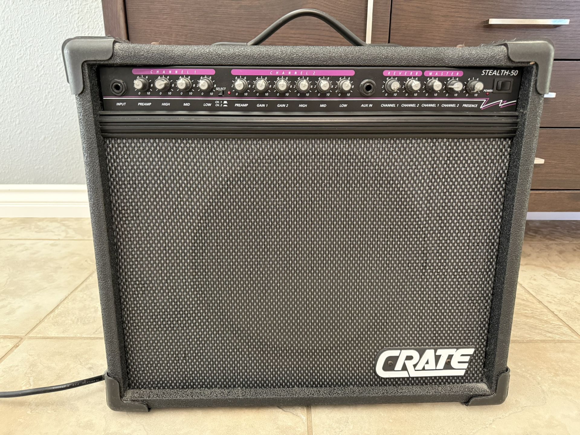 Crate Stealth 50 (Model GT-50) Guitar Amplifier