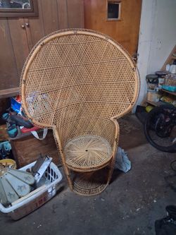 Wicker chair