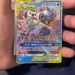Blastoise & Piplup GX