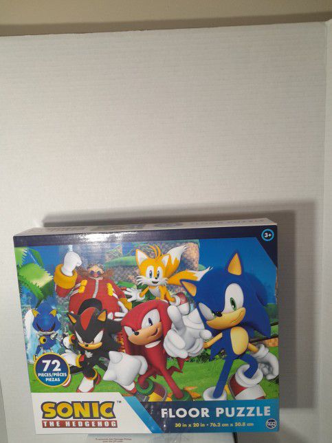 Super Sonic Hedgehog Floor Puzzle for Sale in Los Angeles, CA - OfferUp