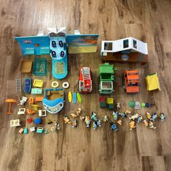 Bluey Playsets, Vehicles, And Figures ($200+ Worth Of Merchandise)