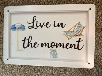 Motivational Tin Wall Art