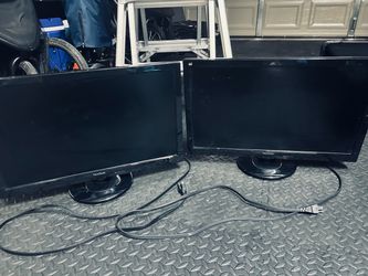 ViewSonic Computer Monitors (2) 24”