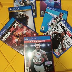 PS4 Games Lot