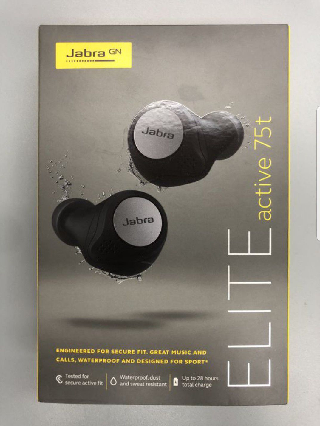 Wireless earbuds Jabra Elite active 75t. New sealed. Pick up only!!!!