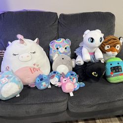 Squish mellows And Stuffies 