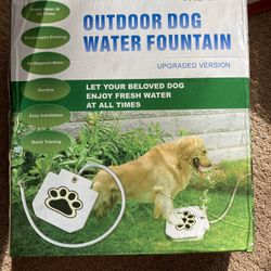 Outdoor Dog Water Fountain 