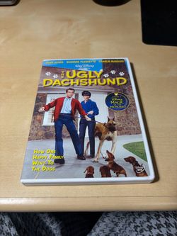 The Ugly Dachshund Walt Disney DVD